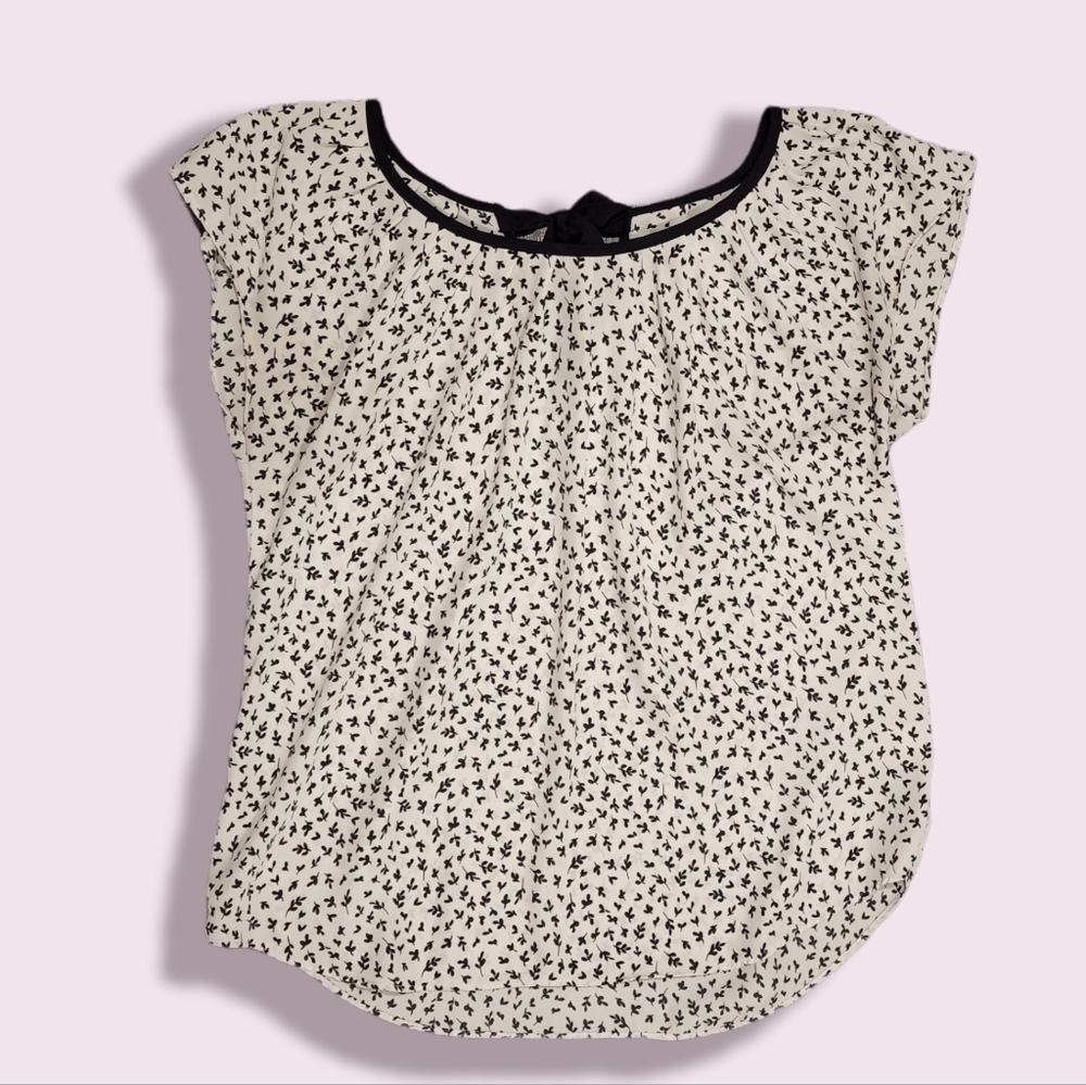 Black and white Blouse